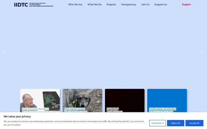 Screenshot of iidtc.org