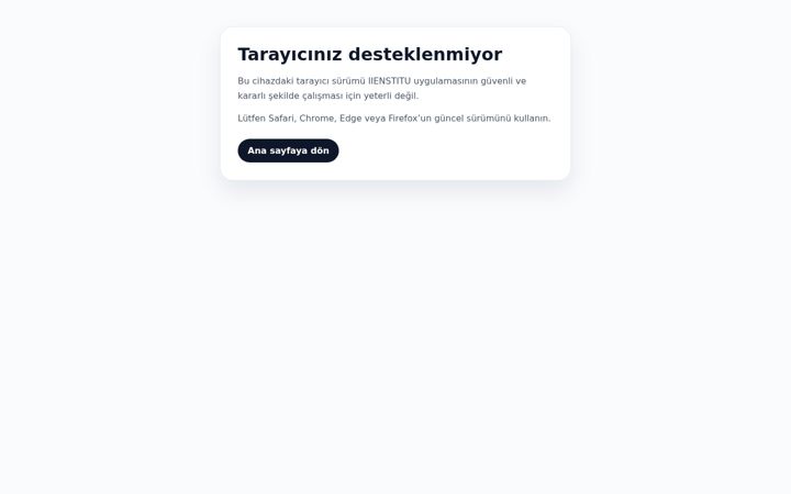 Screenshot of iienstitu.com