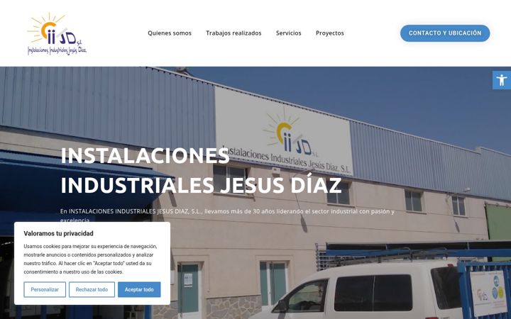 Screenshot of iijd.es