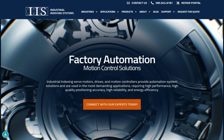 Screenshot of iis-servo.com