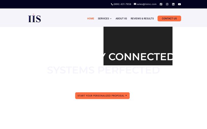 Captura de pantalla de iisinc.com