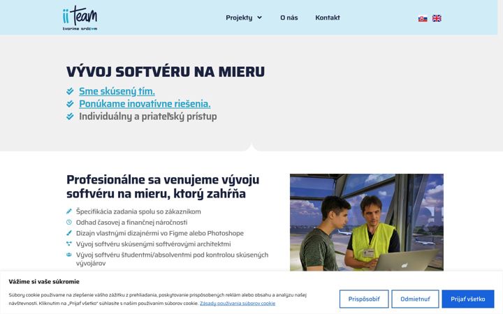 Screenshot of iiteam.eu
