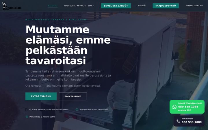 Screenshot of iivariguru.fi