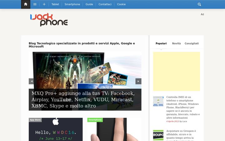 Screenshot of ijackphone.com