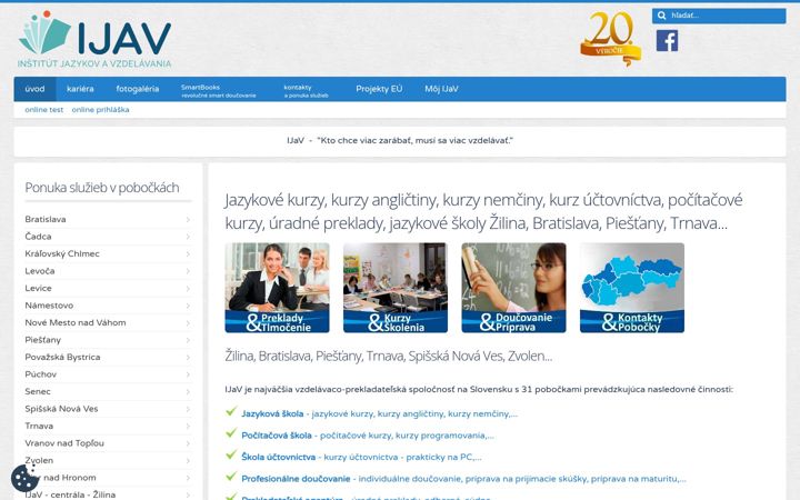Screenshot of ijav.sk
