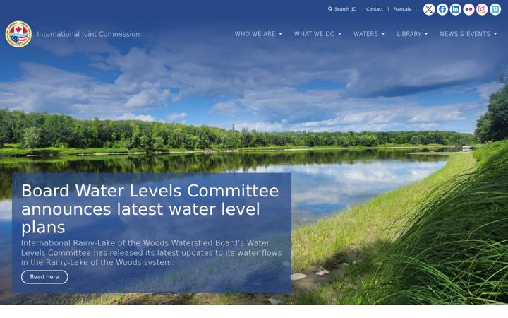 Screenshot of ijc.org