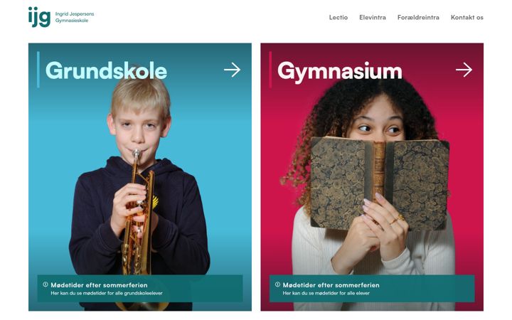 Screenshot of ijg.dk