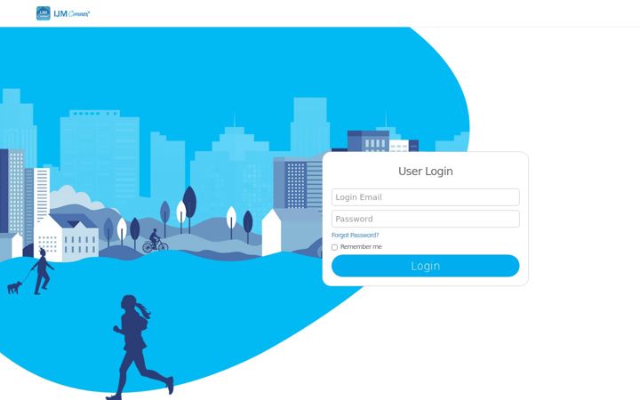 Screenshot of ijmconnex.com