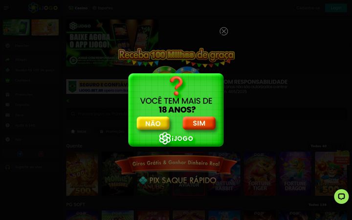 Screenshot of ijogo.com