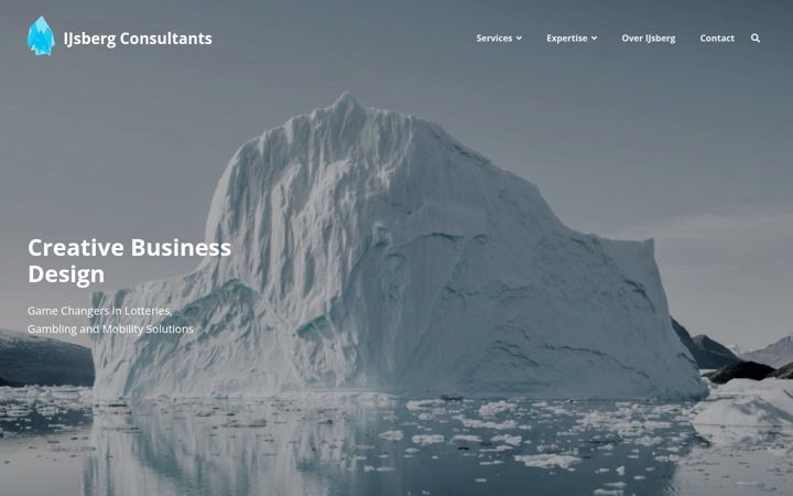 Screenshot of ijsbergconsultants.nl
