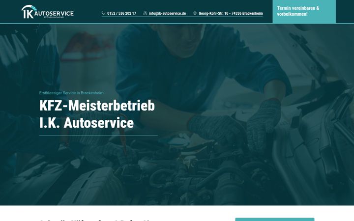 Screenshot of ik-autoservice.de