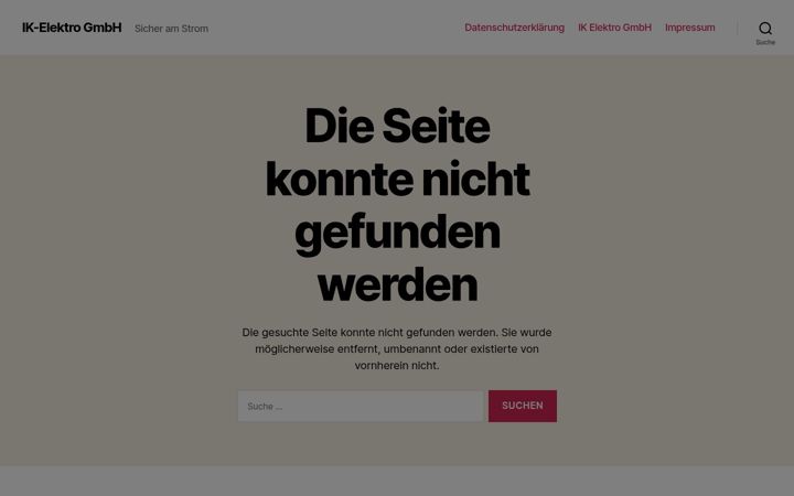 Screenshot of ik-elektro.ch