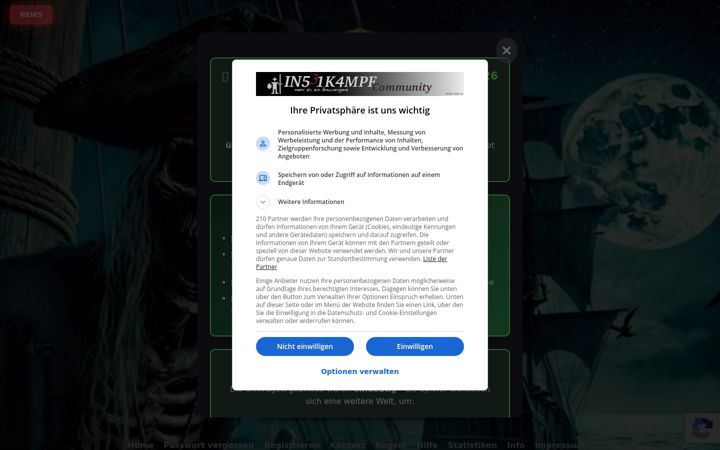 Screenshot of ik-seite.de