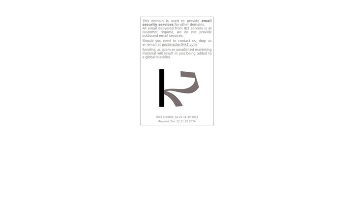 Captura de pantalla de ik2.com