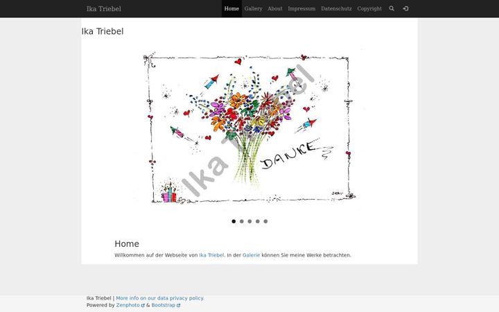 Screenshot of ika-triebel.de