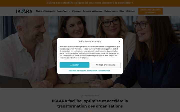 Snímek obrazovky ikaara.com