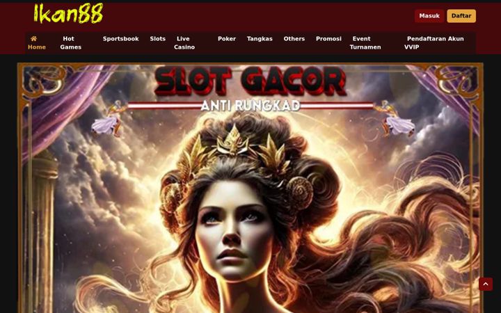 Screenshot of ikan88slot.net