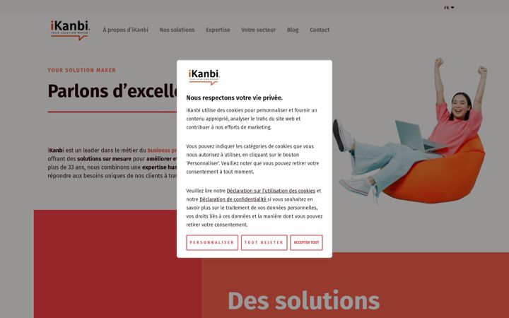 Screenshot of ikanbi.com