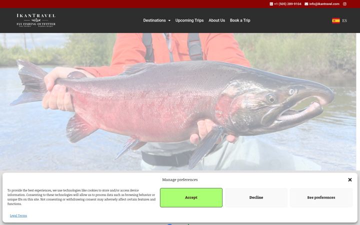Screenshot of ikantravel.com