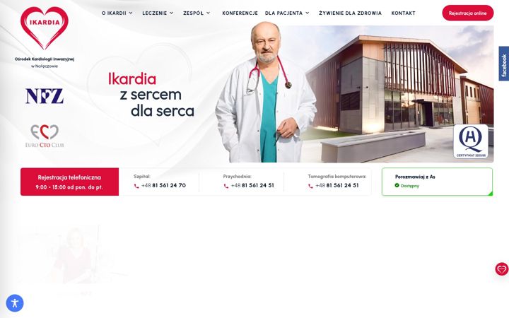 Screenshot of ikardia.pl