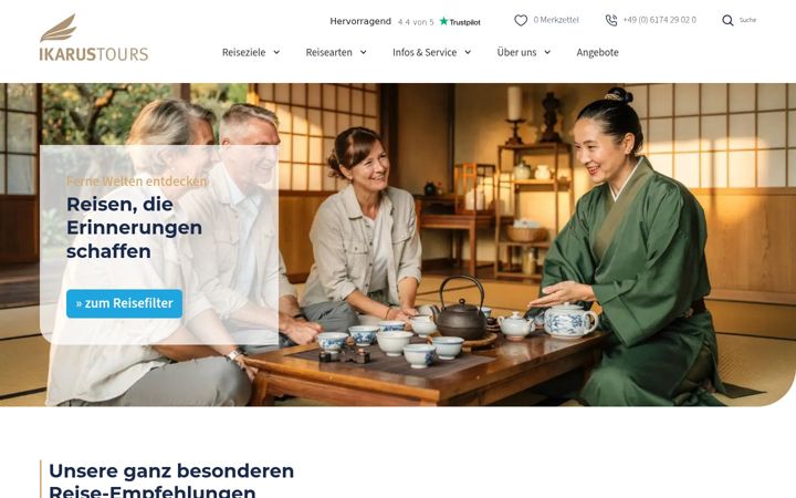 Screenshot of ikarus.com
