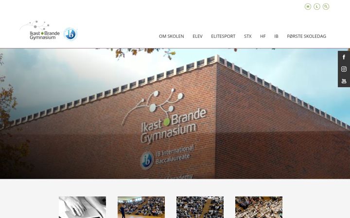 Screenshot of ikast-gym.dk