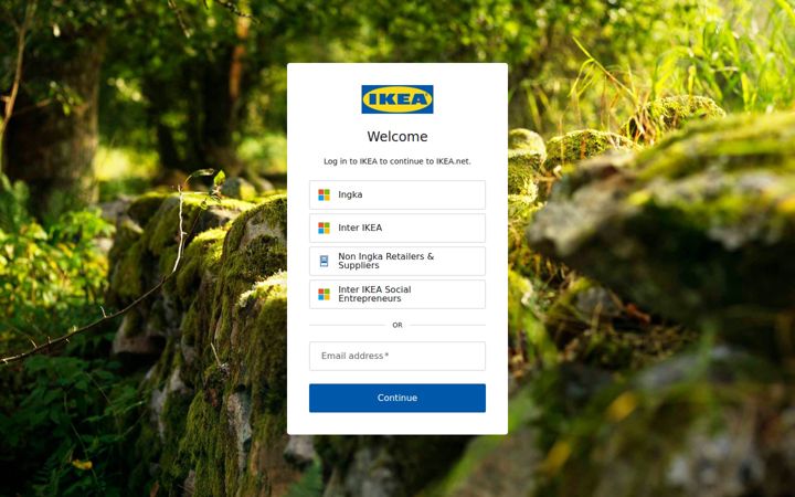Screenshot of ikea.net
