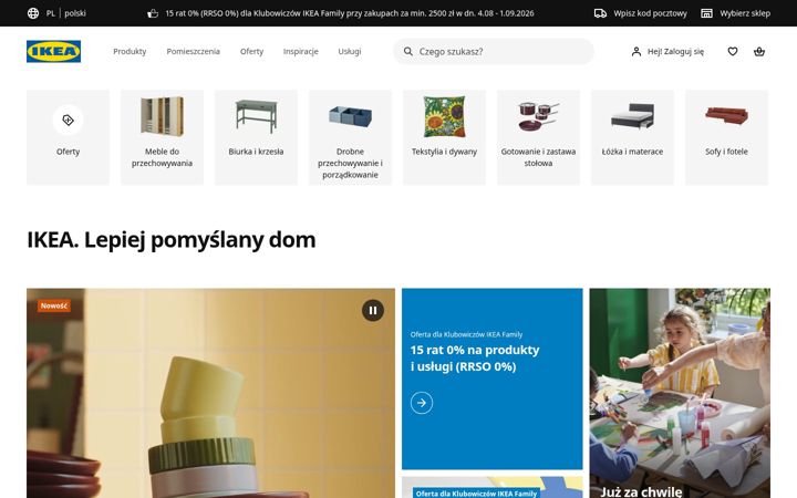 Screenshot of ikea.pl