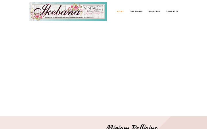 Screenshot of ikebanavintage.it