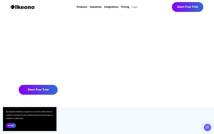 Screenshot of ikeono.com