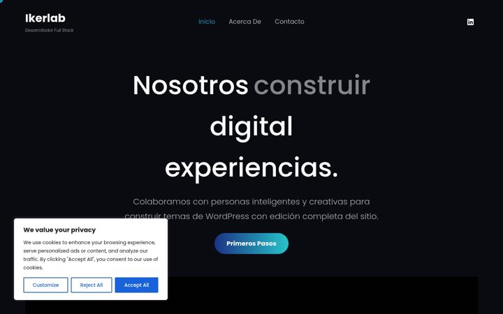 Screenshot of ikerlab.es