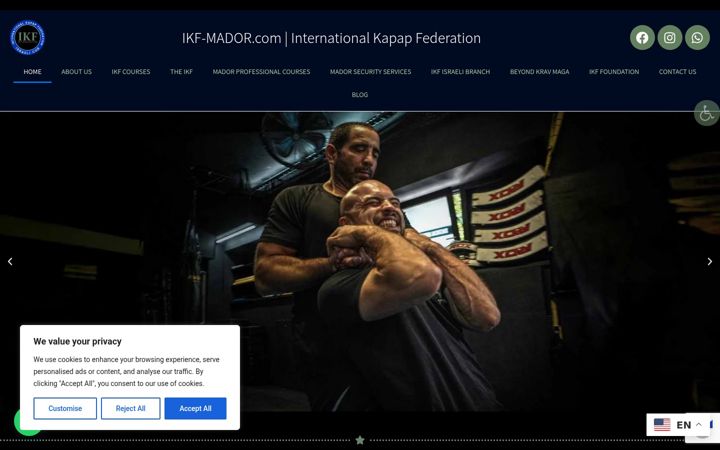 Screenshot of ikf-mador.com