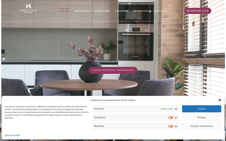 Screenshot of ikfurniture.es
