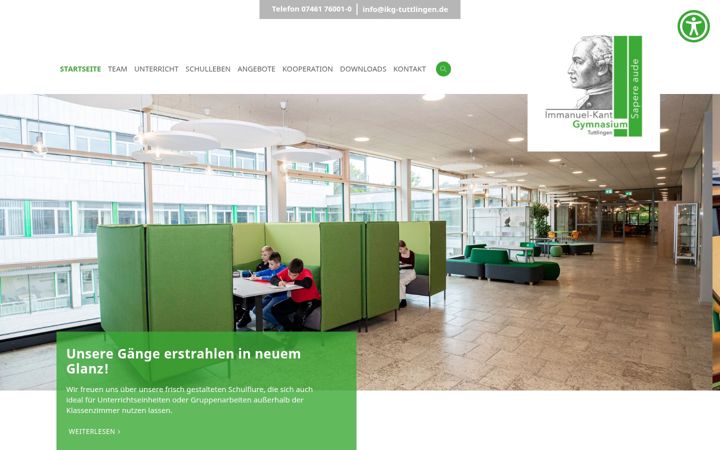 Screenshot of ikg-tuttlingen.de