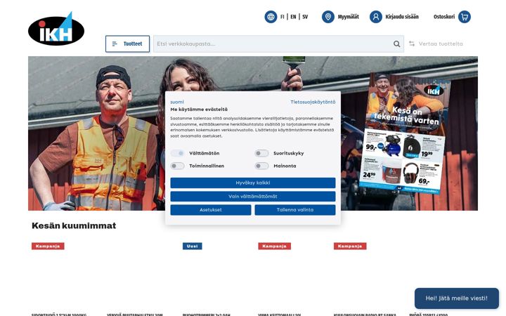 Screenshot of ikh.fi