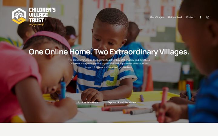 Screenshot of ikhethelo.org