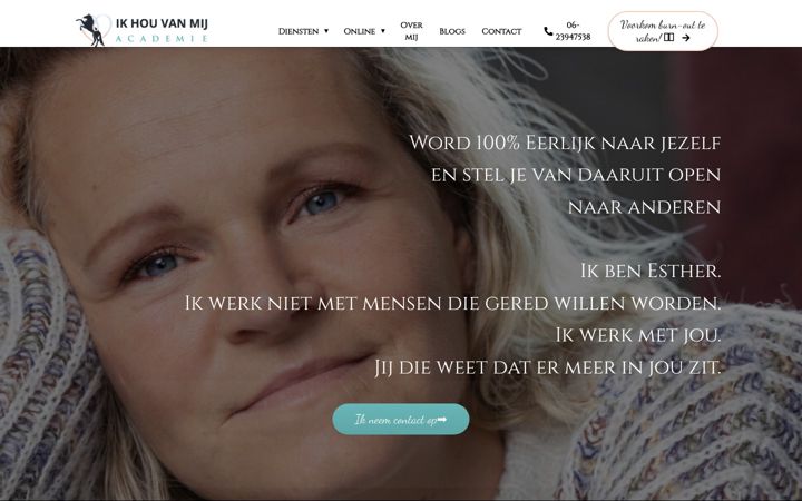 Screenshot of ikhouvanmij.eu