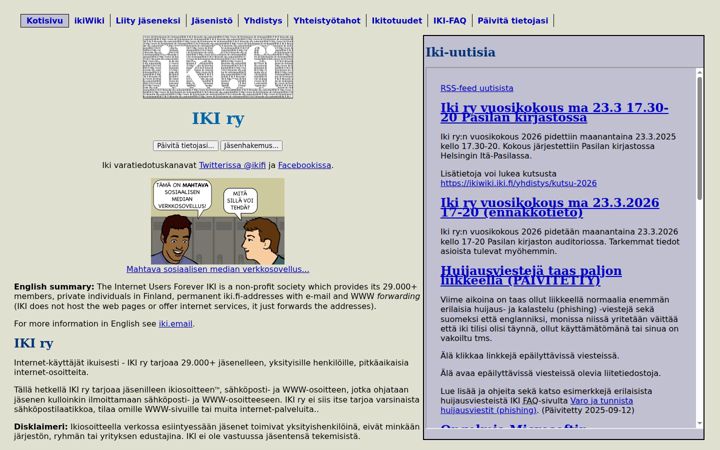Ekraanipilt saidist iki.fi
