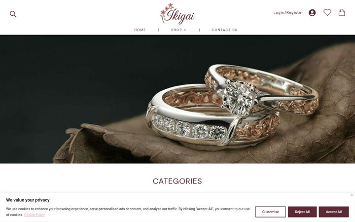 Screenshot of ikigai-style.com