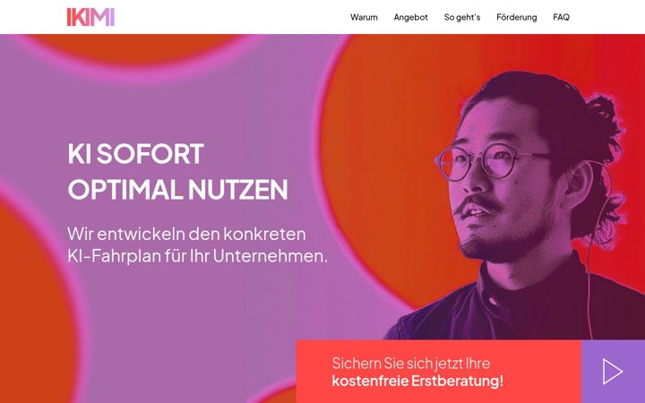 Screenshot of ikimi.de