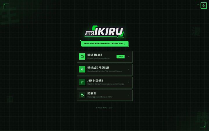 Screenshot von ikiru.id