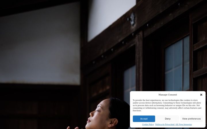 Snímek obrazovky ikiyoga-kokoro.com