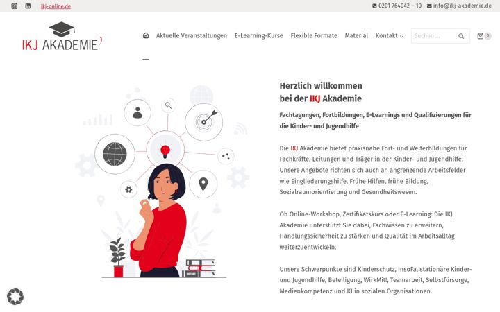Screenshot of ikj-akademie.de