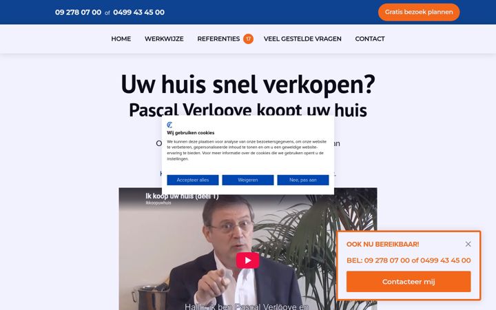 Screenshot of ikkoopuwhuis.be