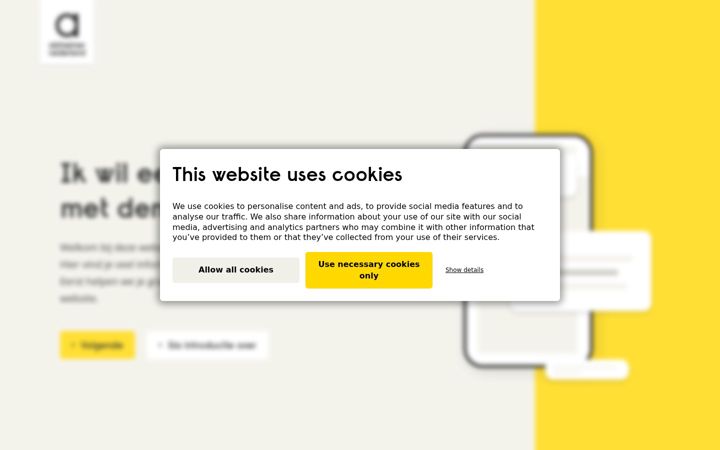 Screenshot of ikleefmetdementie.nl