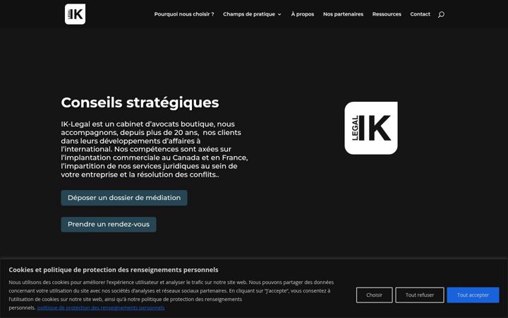 Screenshot of iklegal.com