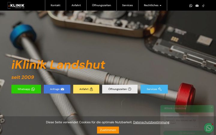 Screenshot of iklinik.online