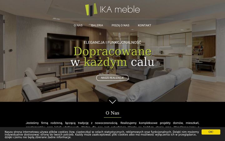 Screenshot of ikmeble.com
