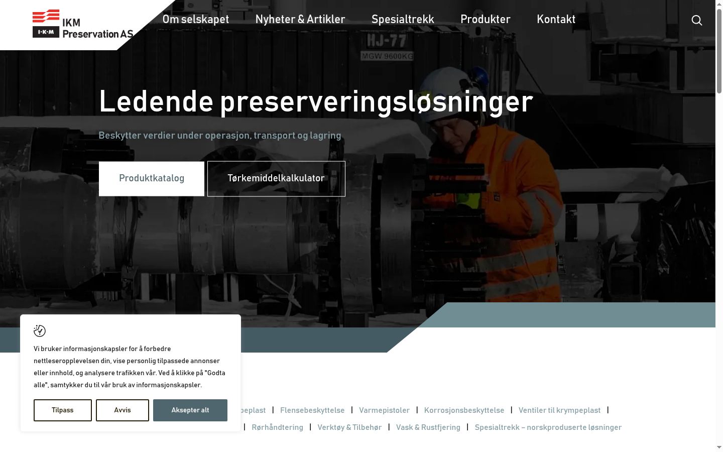 Screenshot des Einwilligungsbanners vor jeglicher Interaktion
