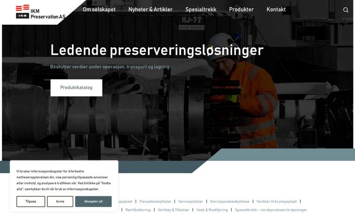 Screenshot of ikmpreservation.no